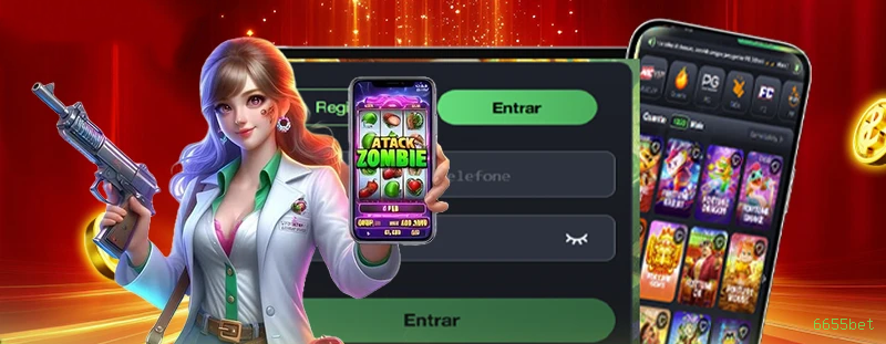 Ganhar e sacar na 6655bet